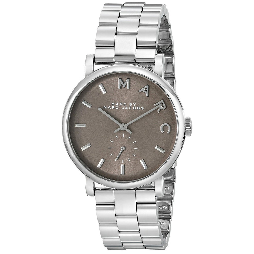 Marc Jacobs Baker Brown Dial Silver Steel Strap Watch For Women - MBM3329 Buy Now By Marc Jacobs