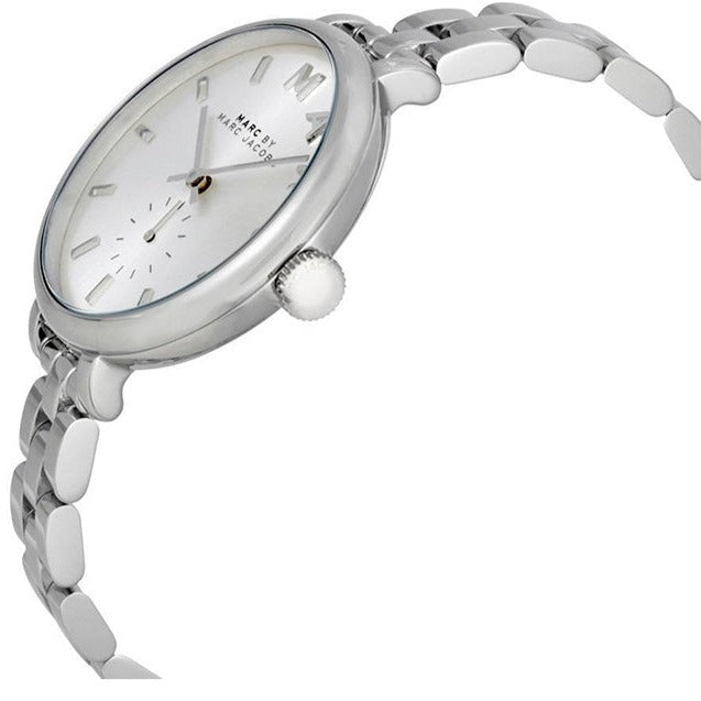 Marc Jacobs Sally Silver Dial Silver Steel Strap Watch for Women - MBM3362 Buy Now By Marc Jacobs