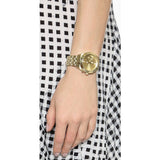 Marc Jacobs Peeker Chronograph Gold Dial Gold Steel Strap Watch for Women - MBM3393 Buy Now By Marc Jacobs