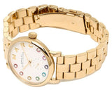 Marc Jacobs Baker White Dial Gold Steel Strap Watch for Women - MBM3440 Buy Now By Marc Jacobs