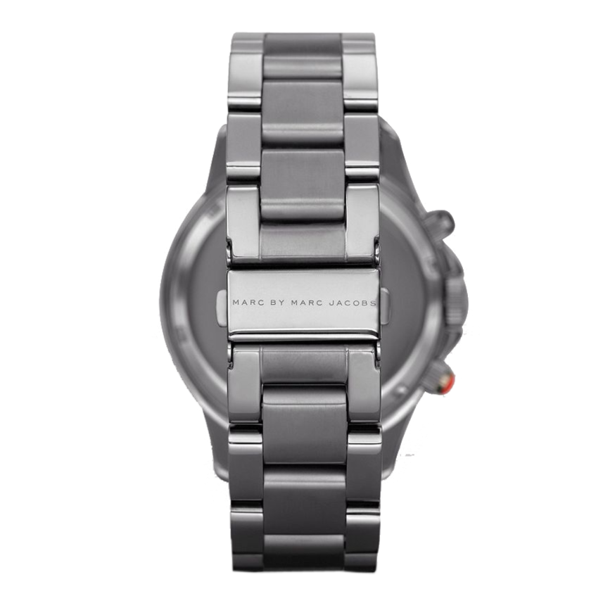 Marc Jacobs Rock Chronograph Silver Dial Silver Steel Strap Watch for Men - MBM5028 Buy Now By Marc Jacobs
