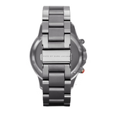Marc Jacobs Rock Chronograph Silver Dial Silver Steel Strap Watch for Men - MBM5028 Buy Now By Marc Jacobs