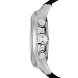 Marc Jacobs Larry Chronograph Black Dial Black Leather Strap Watch for Men - MBM5033 Buy Now By Marc Jacobs