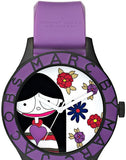 Marc Jacobs Marc White Dial Purple Silicone Strap Watch for Women - MBM5514 Buy Now By Marc Jacobs