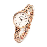 Marc Jacobs Sally White Dial Rose Gold Steel Strap Watch for Women - MBM8643 Buy Now By Marc Jacobs
