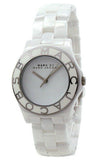 Marc Jacobs Marc White Dial White Ceramic Strap Watch for Women - MBM9500 Buy Now By Marc Jacobs