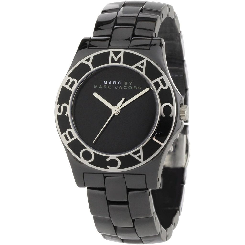 Marc Jacobs Black Dial Black Ceramic Strap Watch for Women - MBM9501 Buy Now By Marc Jacobs