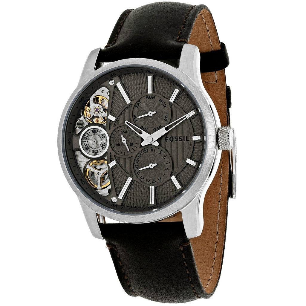 Fossil Twist Chronograph Multifunction Taupe Dial Brown Leather Strap Watch for Men - ME1098 Buy Now By Fossil