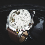 Fossil Grant Twist Multi-Function White Dial Brown Leather Strap Watch for Men - ME1144 Buy Now By Fossil