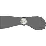 Fossil Townsman Twist Multifunction White Dial Black Leather Strap Watch for Men - ME1164 Buy Now By Fossil