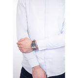 Fossil The Commuter Twist Black Dial Brown Leather Strap Watch for Men - ME1165 Buy Now By Fossil