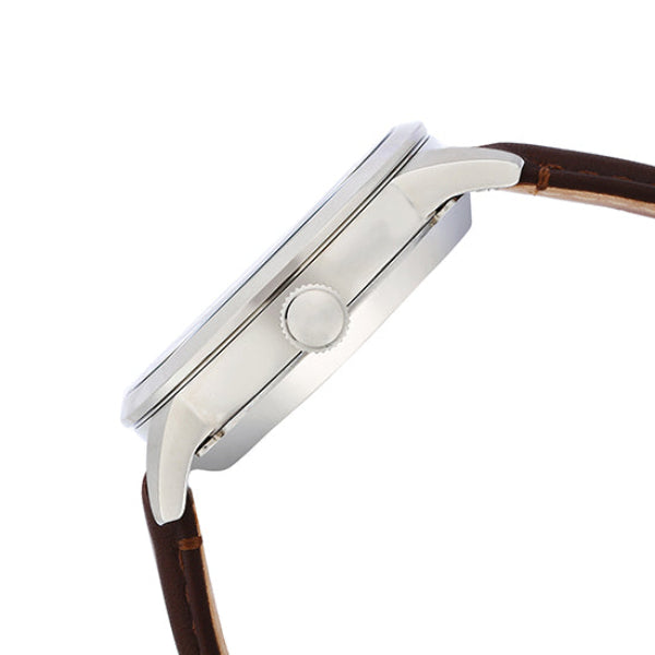 Fossil Townsman Automatic Black Dial Brown Leather Strap Watch for Men - ME3061 Buy Now By Fossil