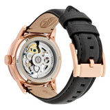 Fossil Townsman Automatic Skeleton Black Dial Black Leather Strap Watch for Men - ME3084 Buy Now By Fossil