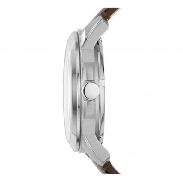 Fossil Grant Automatic Skeleton Black Dial Brown Leather Strap Watch for Men - ME3100 Buy Now By Fossil