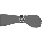 Fossil Grant Automatic Skeleton Black Dial Brown Leather Strap Watch for Men - ME3100 Buy Now By Fossil