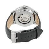 Fossil Townsman Automatic White Dial Black Leather Strap Watch for Men - ME3104 Buy Now By Fossil