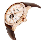 Fossil Townsman Beige Dial Brown Leather Strap Watch for Men - ME3105 Buy Now By Fossil