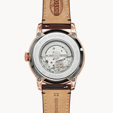 Fossil Townsman Beige Dial Brown Leather Strap Watch for Men - ME3105 Buy Now By Fossil
