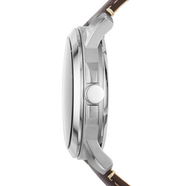 Fossil Grant Chronograph Cream Dial Brown Leather Strap Watch for Men - ME3122 Buy Now By Fossil