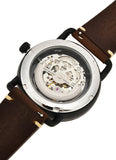 Fossil Commuter Automatic Black Dial Brown Leather Strap Watch for Men - ME3158 Buy Now By Fossil