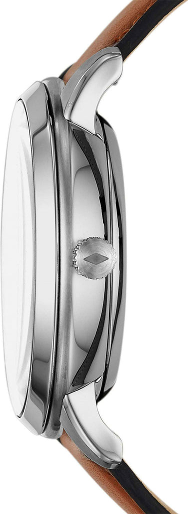 Fossil Neutra Automatic Luggage Skeleton Blue Dial Brown Leather Strap Watch for Men - ME3160 Buy Now By Fossil