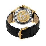 Fossil Townsman Automatic Skeleton Black Dial Black Leather Strap Watch for Men - ME3210 Buy Now By Fossil