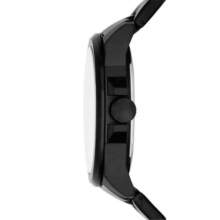 Fossil Bronson Automatic Skeleton Black Dial Black Steel Strap Watch for Men - ME3217 Buy Now By Fossil