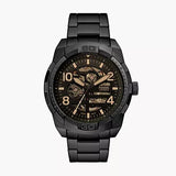 Fossil Bronson Automatic Skeleton Black Dial Black Steel Strap Watch for Men - ME3256 Buy Now By Fossil