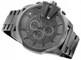 Diesel Mega Chief Chronograph Grey Dial Grey Steel Strap Watch for Men - DZ4282 Buy Now By Diesel