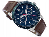 Hugo Boss Allure Blue Dial Brown Leather Strap Watch for Men - 1513921 Buy Now By Hugo Boss