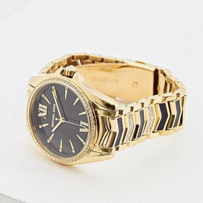 Michael Kors Whitney Quartz Black Dial Two Tone Steel Strap Watch For Women - MK6743 Buy Now By Michael Kors