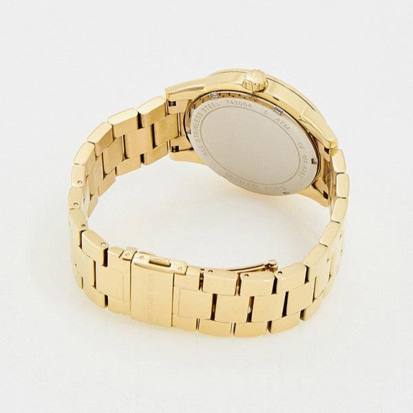 Michael Kors Ritz Pave Crystals Gold Dial Gold Steel Strap Watch for Women - MK6862 Buy Now By Michael Kors