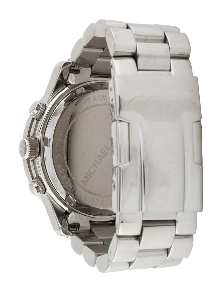 Michael Kors Brinkley Silver Dial with Diamonds Silver Steel Strap Watch for Women - MK5083 Buy Now By Michael Kors