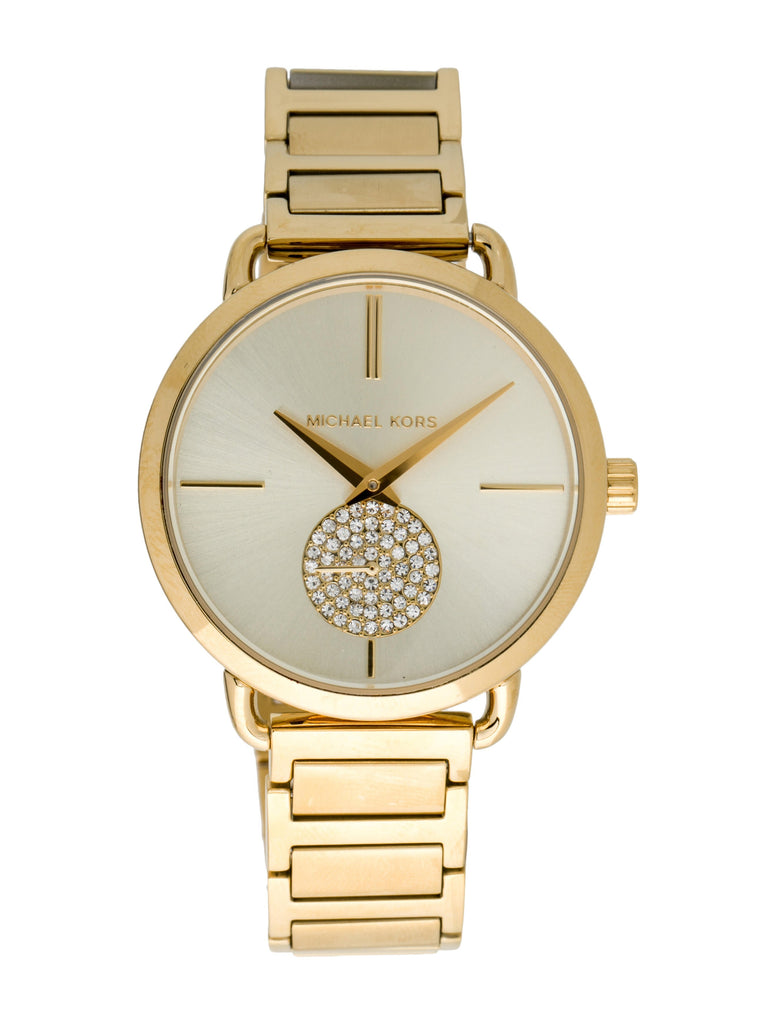 Michael Kors Portia Gold Dial Gold Steel Strap Watch for Women - MK3639 Buy Now By Michael Kors