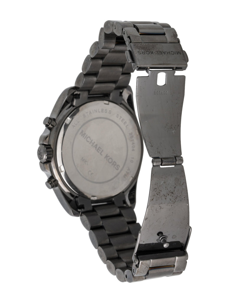 Michael Kors Bradshaw Chronograph Quartz White Dial Grey Steel Strap Watch For Men - MK5952 Buy Now By Michael Kors