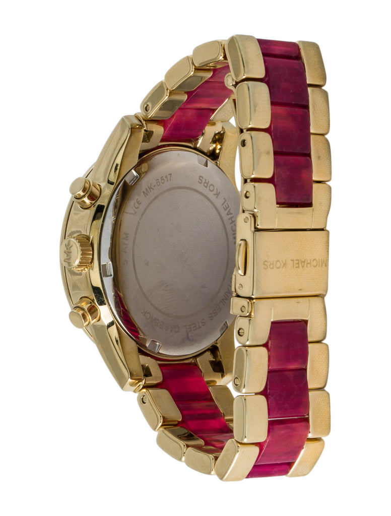 Michael Kors Ritz Chronograph Gold Dial Two Tone Steel Strap Watch For Women - MK6517 Buy Now By Michael Kors