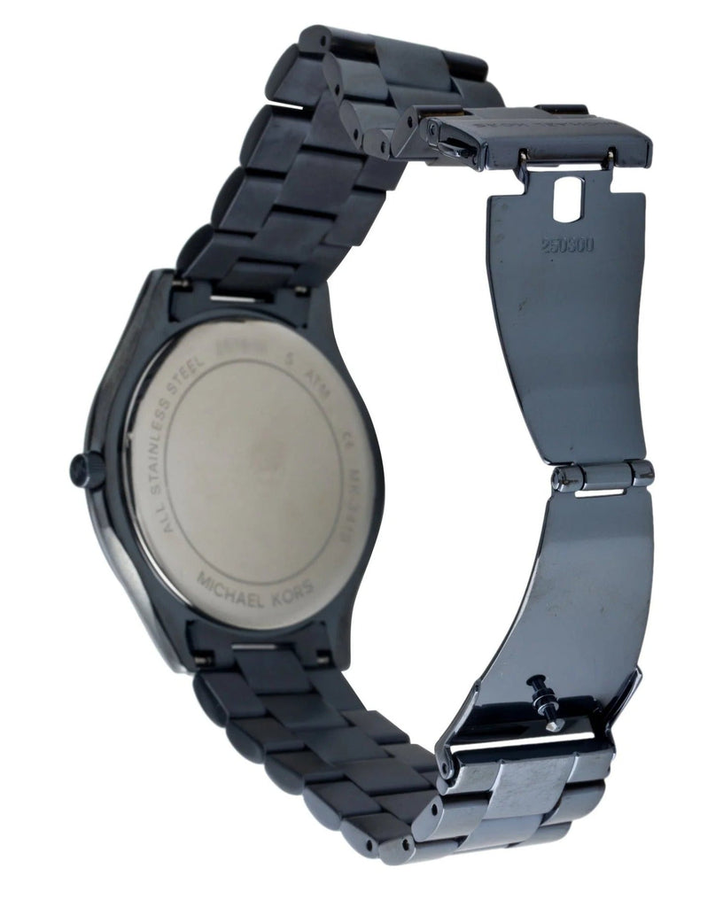 Michael Kors Runway Quartz Blue Dial Blue Steel Strap Watch For Women - MK3419 Buy Now By Michael Kors