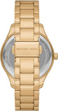 Michael Kors Layton Chronograph Brown Dial Gold Steel Strap Watch For Women - MK7296 Buy Now By Michael Kors