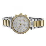 Michael Kors Parker White Dial Two Tone Steel Strap Watch for Women - MK5626 Buy Now By Michael Kors