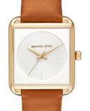 Michael Kors Lake White Dial Brown Leather Strap Watch For Women - MK2584 Buy Now By Michael Kors