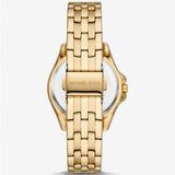 Michael Kors Mini Pilot Quartz Gold Dial Gold Steel Strap Watch For Women - MK7366 Buy Now By Michael Kors