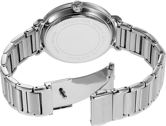 Michael Kors Addyson Quartz Silver Dial Silver Steel Strap Watch for Women - MK7417 Buy Now By Michael Kors