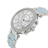 Michael Kors Parker White Dial Two Tone Steel Strap Watch for Women - MK6138 Buy Now By Michael Kors