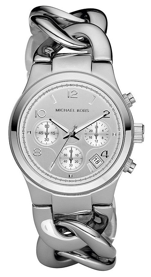 Michael Kors Runway Twist Silver Dial Silver Stainless Steel Strap Watch for Women - MK3149 Buy Now By Michael Kors