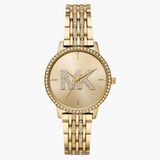 Michael Kors Melissa Pave Gold Dial Gold Steel Strap Watch for Women - MK4371 Buy Now By Michael Kors