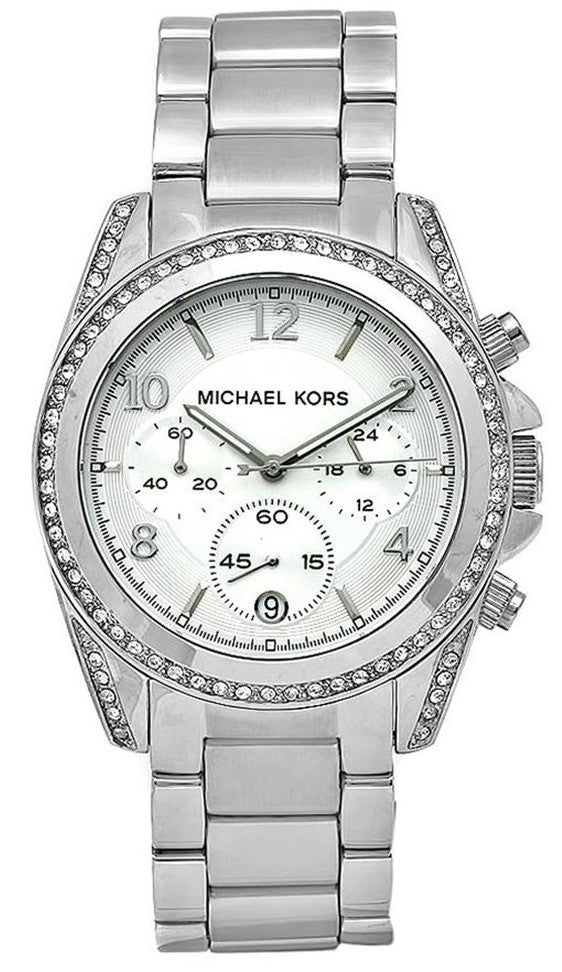 Michael Kors Blair Silver Dial Silver Steel Strap Watch for Women - MK5165 Buy Now By Michael Kors