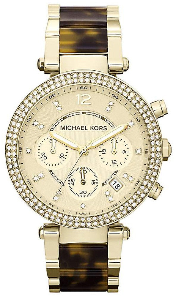 Michael Kors Parker Gold Dial Two Tone Steel Strap Watch for Women - MK5688 Buy Now By Michael Kors