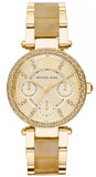 Michael Kors Parker Gold DIal Gold Steel Strap Watch for Women - MK5842 Buy Now By Michael Kors
