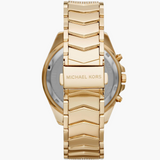 Michael Kors Whitney Chronograph Gold Dial Gold Steel Strap Watch For Women - MK6729 Buy Now By Michael Kors