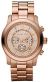 Michael Kors Cooper Rose Gold Rose Gold Steel Strap Watch for Women - MK6275 Buy Now By Michael Kors